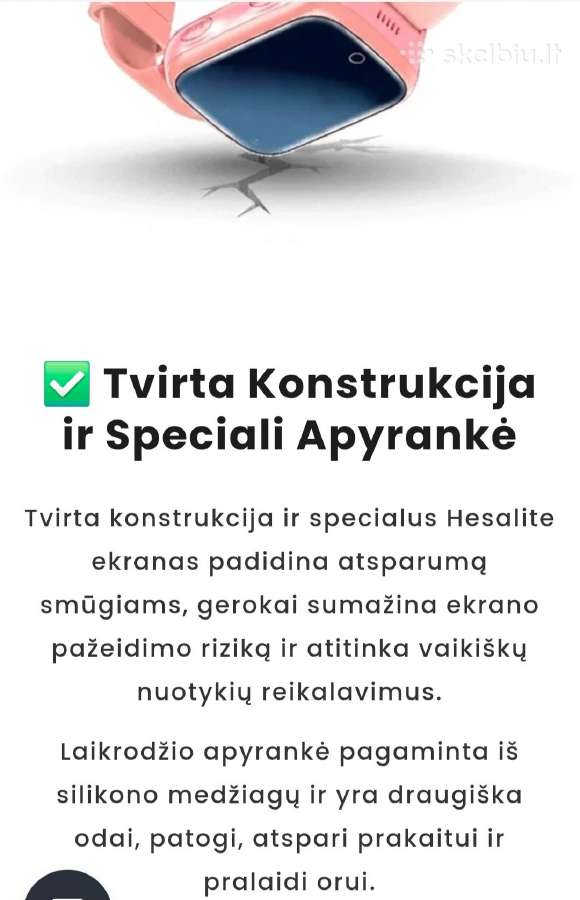 Išmanus vaikiškas laikrodis - nuotraukos Nr. 19