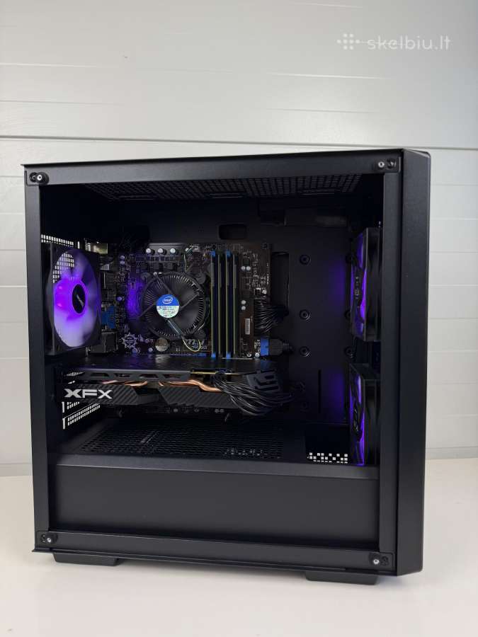 Stacionarus Žaidimų Kompiuteris Rx 580 I7 16gb RAM - nuotraukos Nr. 4