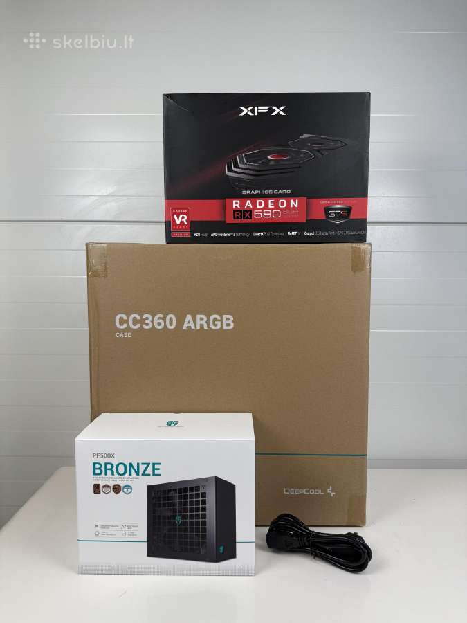 Stacionarus Žaidimų Kompiuteris Rx 580 I7 16gb RAM - nuotraukos Nr. 10