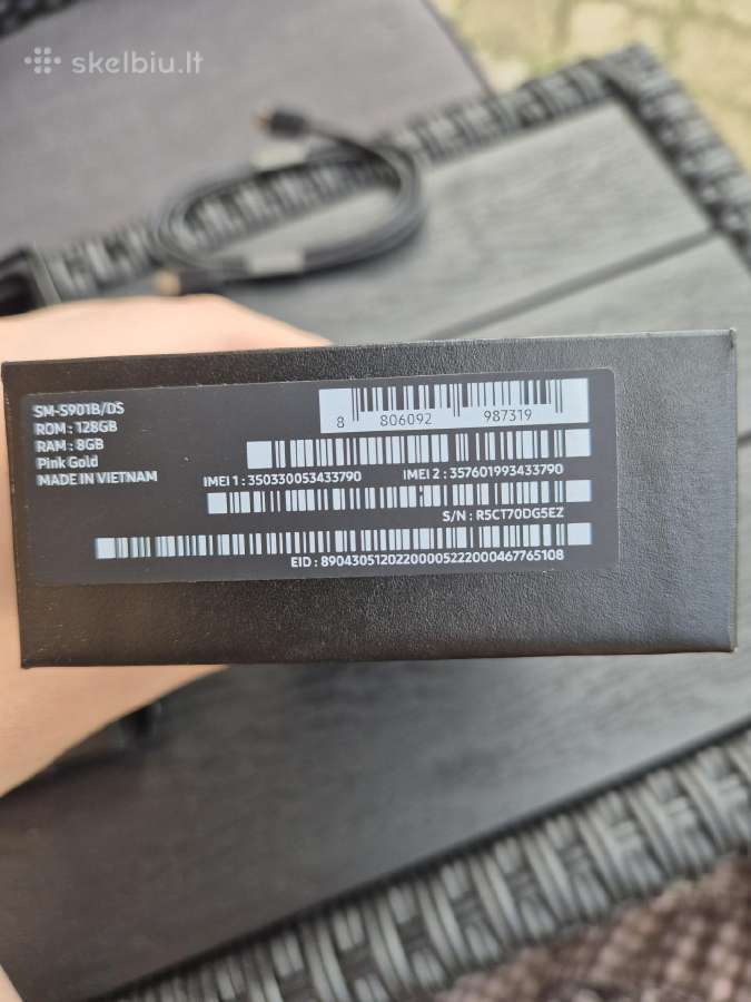 Rožinis Samsung Galaxy s22, 128 GB/8 GB - nuotraukos Nr. 11