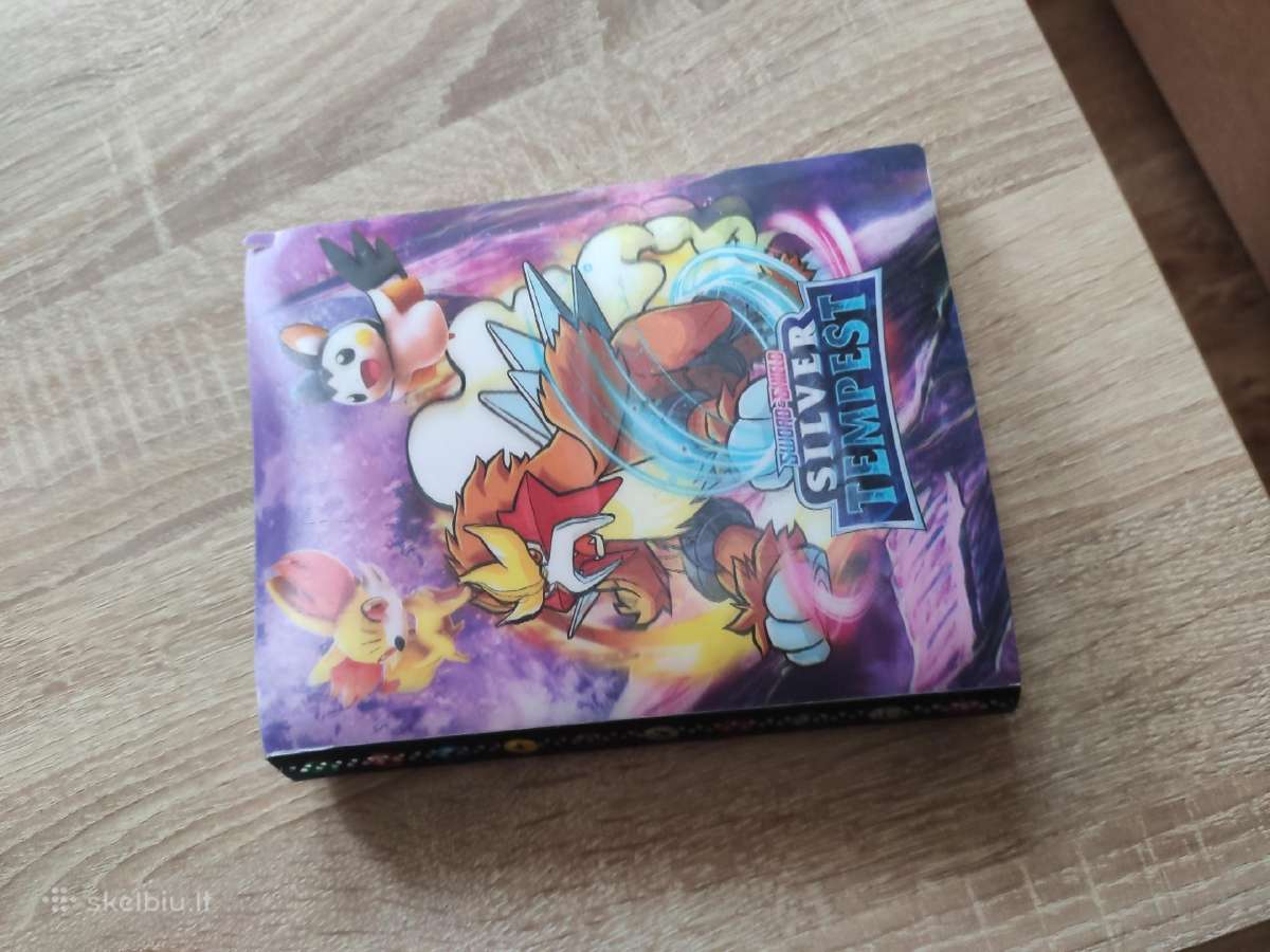 115 skirtingų pokemonų korteliu jos visos tikros - nuotraukos Nr. 8