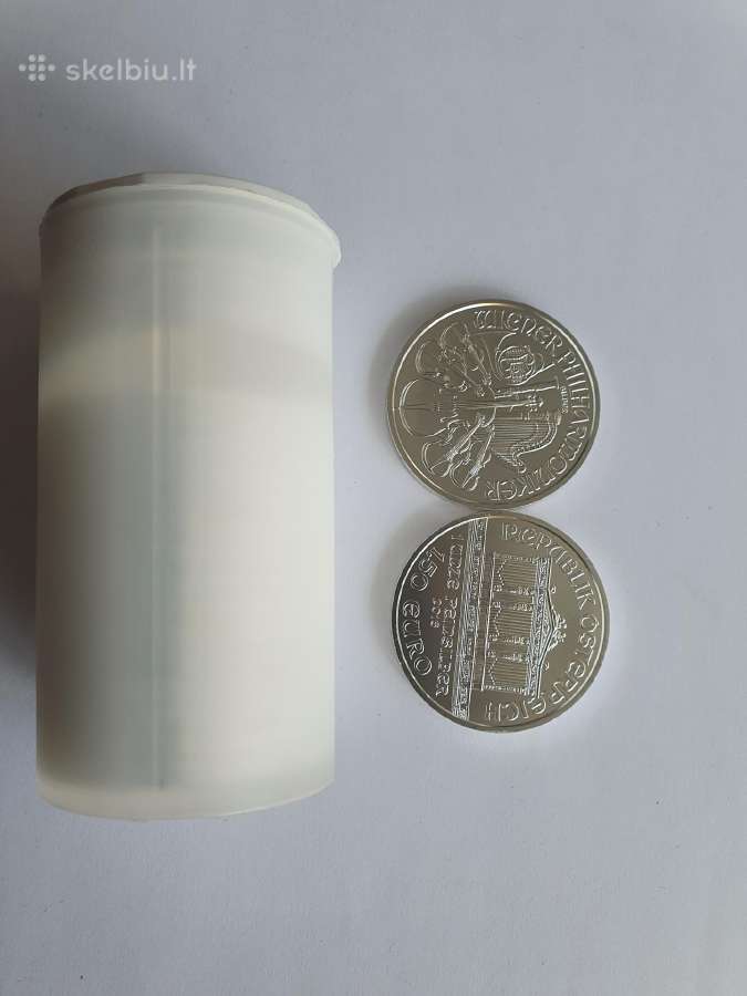 1 oz Austrijos, Kanados sidabrinės monetos - nuotraukos Nr. 3