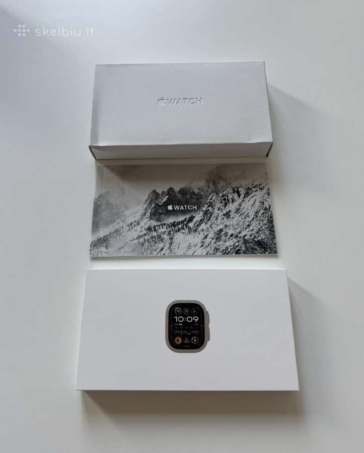 Apple Watch Ultra 2 49 mm Natural Titanium - nuotraukos Nr. 6