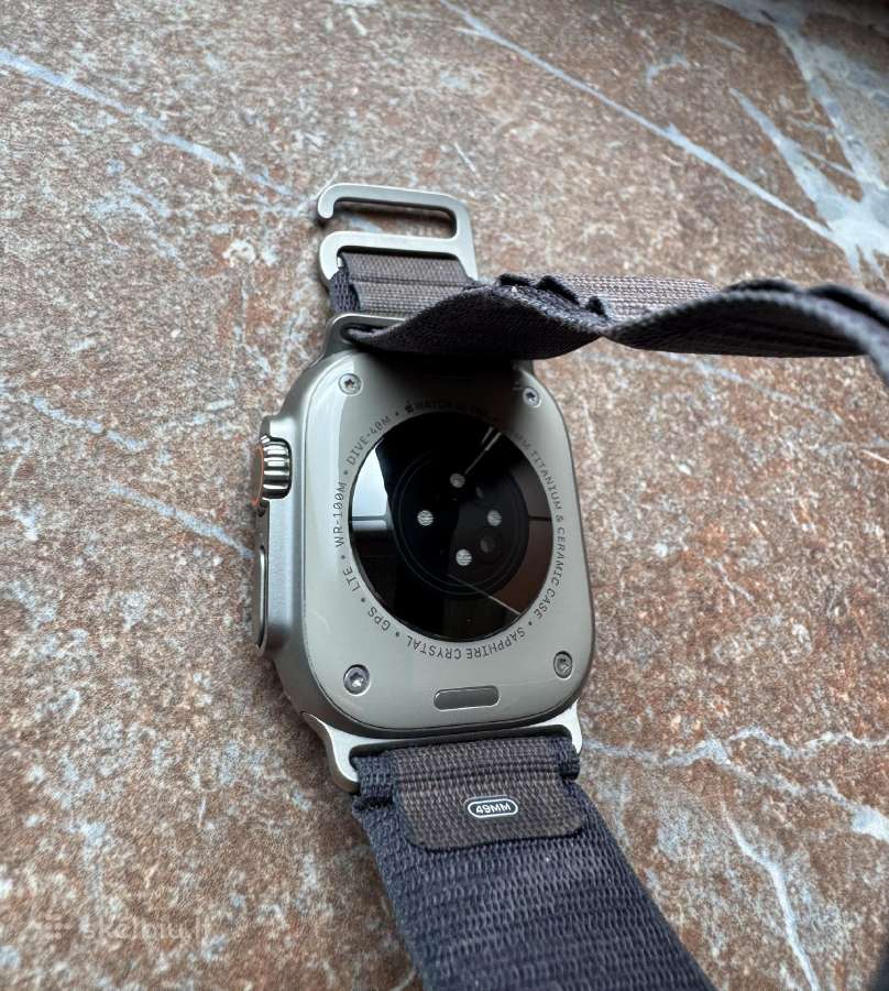 Apple Watch Ultra 2 49 mm Natural Titanium - nuotraukos Nr. 4