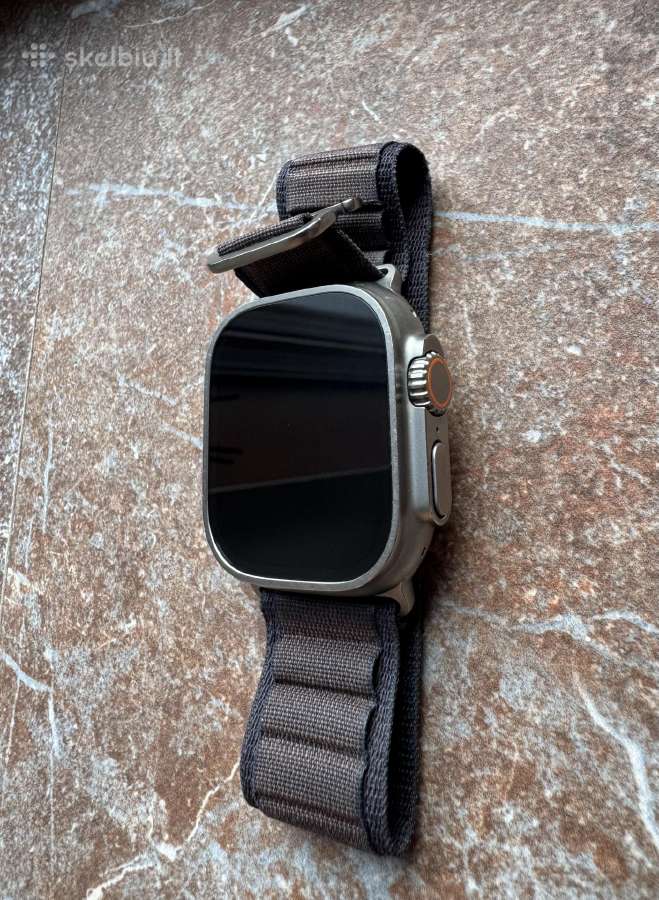 Apple Watch Ultra 2 49 mm Natural Titanium - nuotraukos Nr. 3