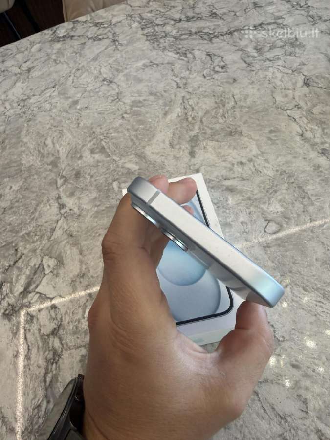 iPhone 15, 256gb 100% baterija - nuotraukos Nr. 5