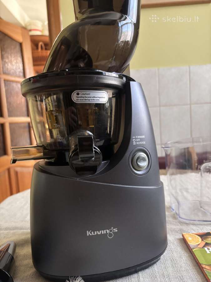 Kuvings B8200 lėtaeigė šalto spaudimo sulčiaspaudė - nuotraukos Nr. 2