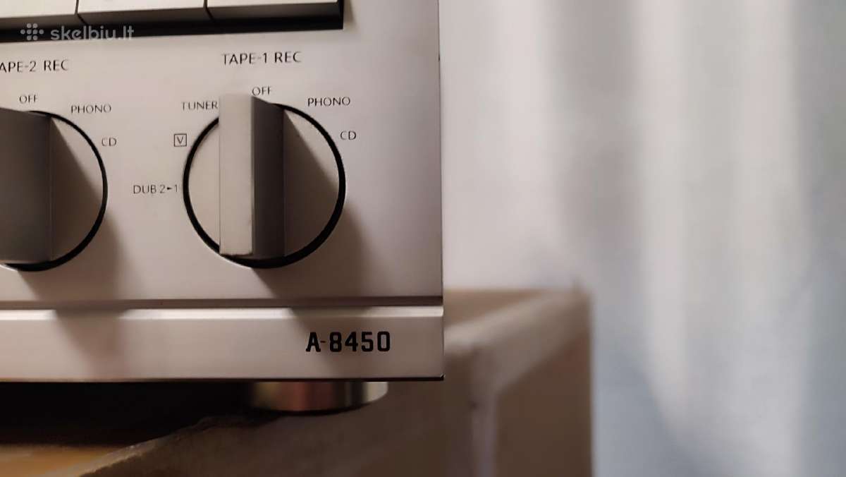 Stiprintuvas Onkyo Integra A8450 - nuotraukos Nr. 3