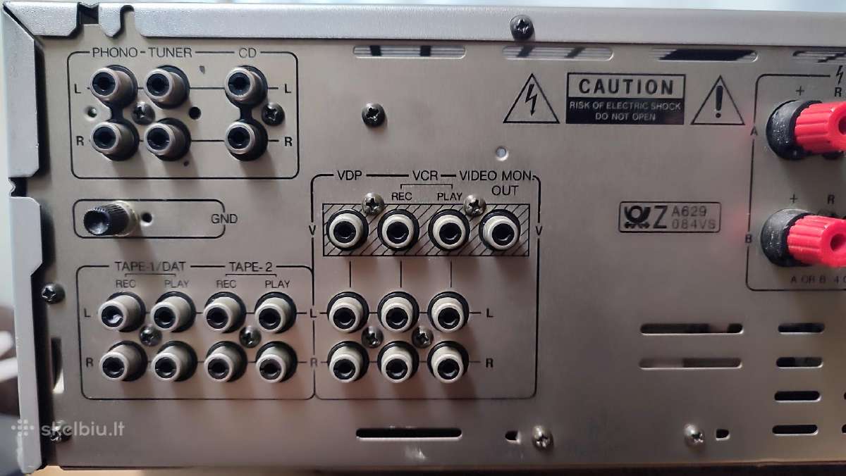 Stiprintuvas Onkyo Integra A8450 - nuotraukos Nr. 4