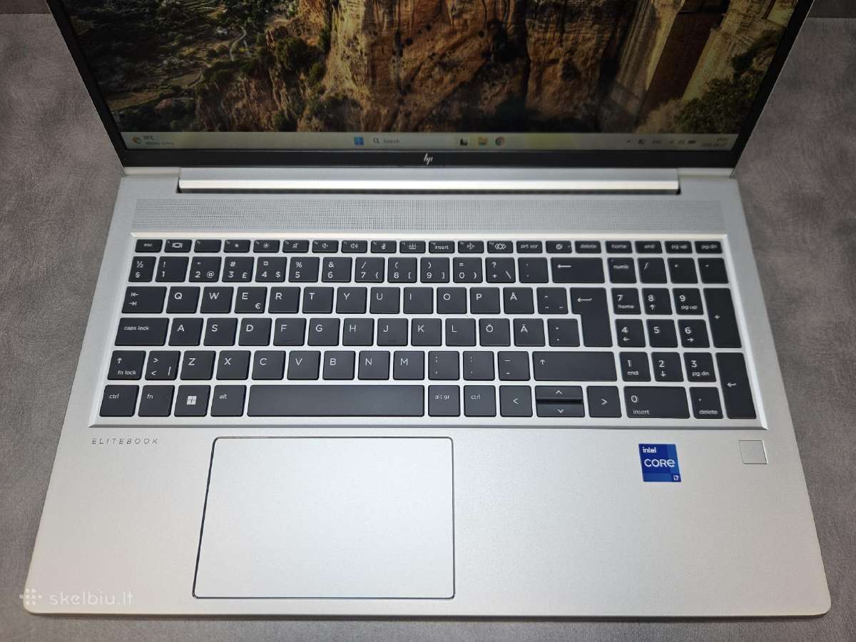 Elitebook/15.6"fhd Ips/ i7-1255u/ 32 RAM/ 1tb SSD - nuotraukos Nr. 2