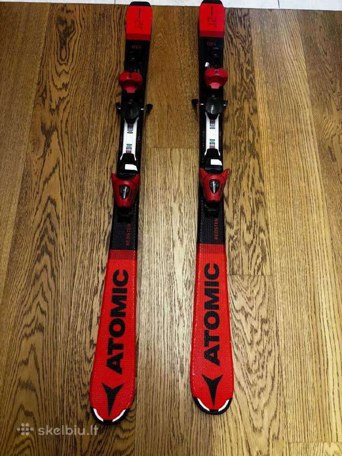 Atomic Redster 130 cm + Salomon batai 24/24.5 - nuotraukos Nr. 2