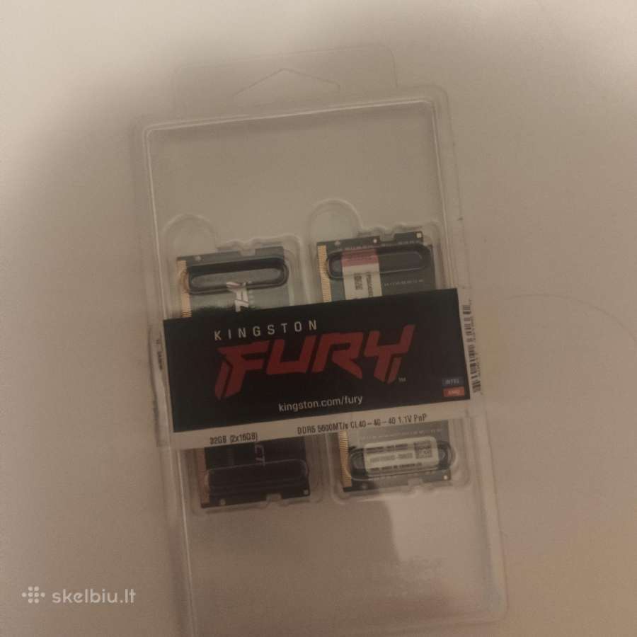 Kingston Fury Impact Ddr5 Sodimm Cl40 - nuotraukos Nr. 2