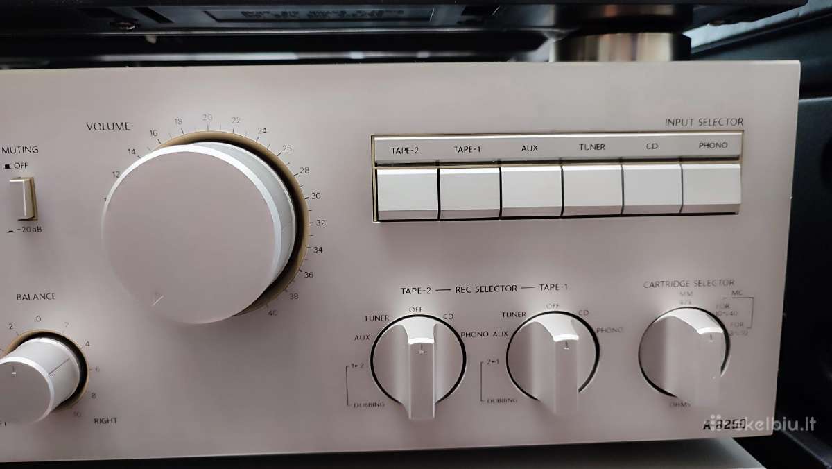 Stiprintuvas Onkyo Integra A8250 - nuotraukos Nr. 3