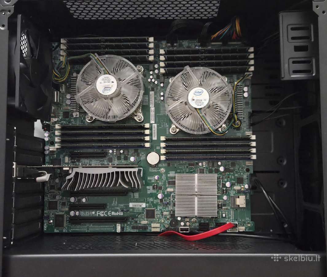 X9dai+ 2xe5-2690v2 + 128gb RAM Ddr3 Ecc - nuotraukos Nr. 7