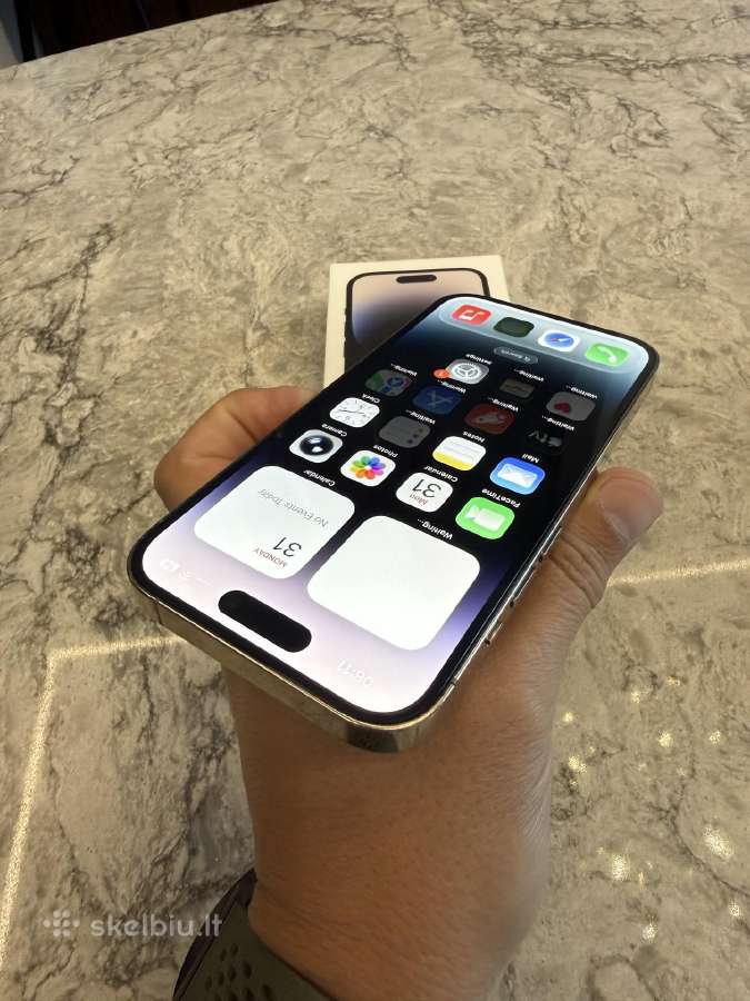 iPhone 14 pro, 128gb 100% - nuotraukos Nr. 12
