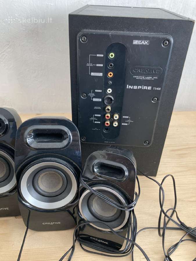 Namų kino garso sistema Creative Inspire T5400 - nuotraukos Nr. 2