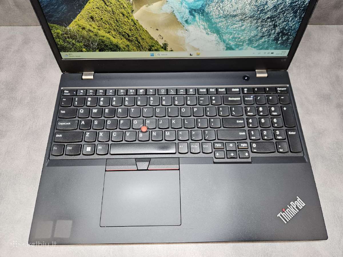 Thinkpad L15 Gen2/i7-1165g/16r/256ssd/15.6"fhd Ips - nuotraukos Nr. 2