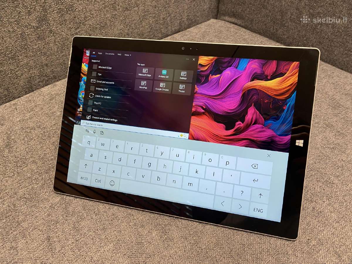 Microsoft Surface Pro 3 (2160x1440) Touch Screen - nuotraukos Nr. 3