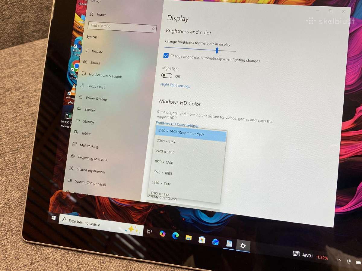 Microsoft Surface Pro 3 (2160x1440) Touch Screen - nuotraukos Nr. 12