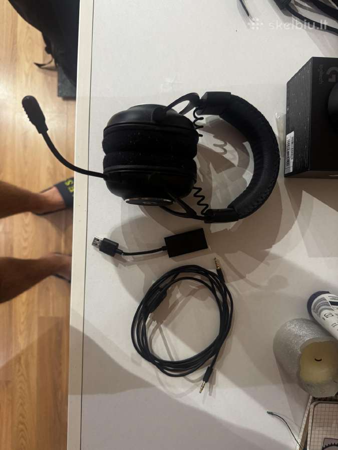 Logitech G Pro X 7.1 Usb Gaming Headset - nuotraukos Nr. 2