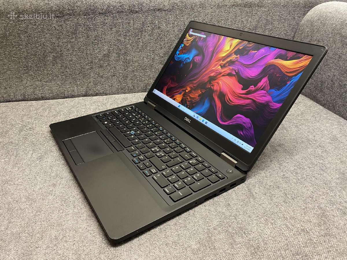 Dell Latitude E5570 12gb/ 256ssd/ 2xgpu - nuotraukos Nr. 3