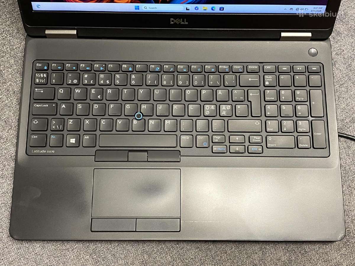 Dell Latitude E5570 12gb/ 256ssd/ 2xgpu - nuotraukos Nr. 15