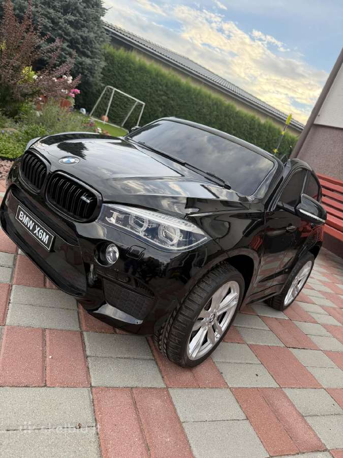 Vaikiškas elektromobilis Rmz Bmw X6 XXL Juodas - nuotraukos Nr. 2