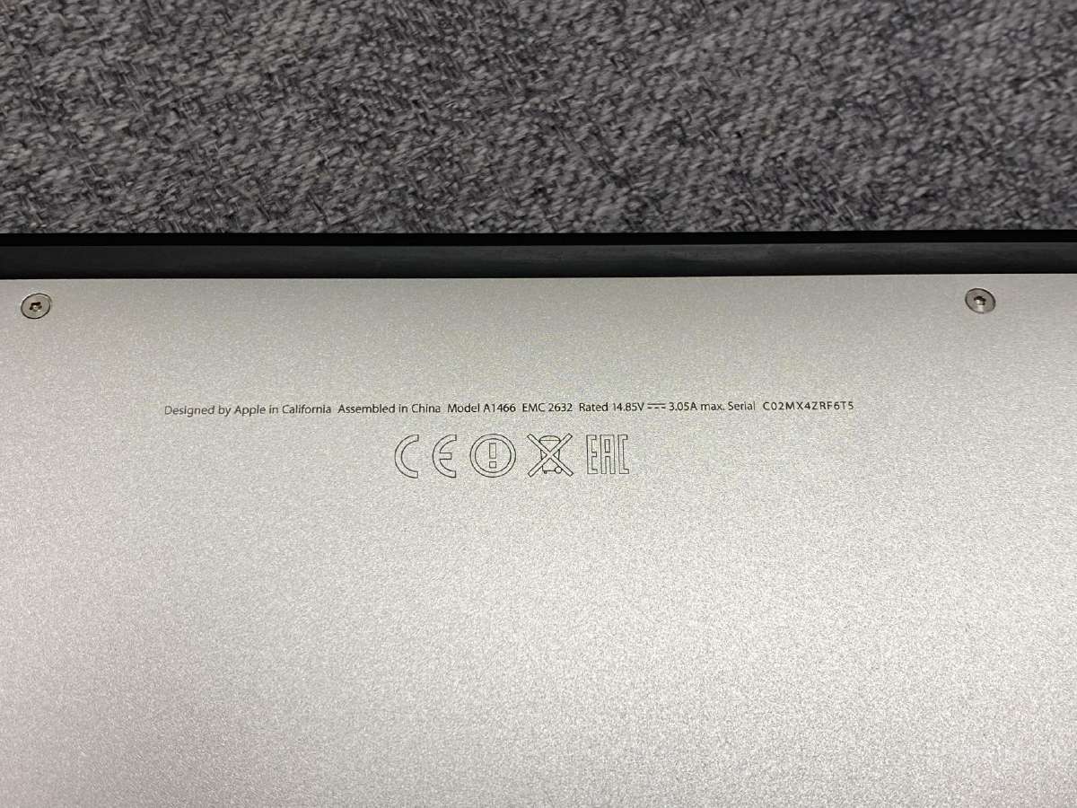 MacBook Air a1466 / i5 / 8gb/ 128gb SSD - nuotraukos Nr. 10