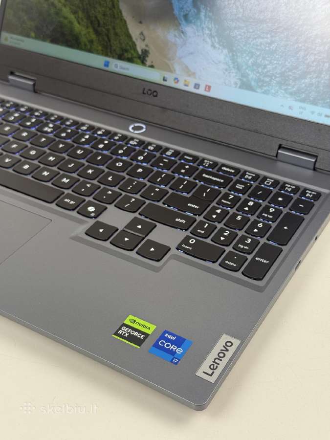 Lenovo Loq 15irx10 Rtx 5070 I7 13650hx 24gb Ddr5 - nuotraukos Nr. 3