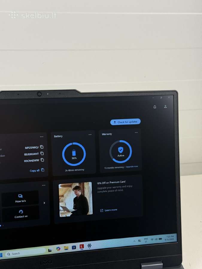 Lenovo Loq 15irx10 Rtx 5070 I7 13650hx 24gb Ddr5 - nuotraukos Nr. 7