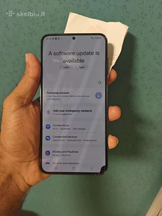 Samsung S23 plus ekranas - nuotraukos Nr. 7