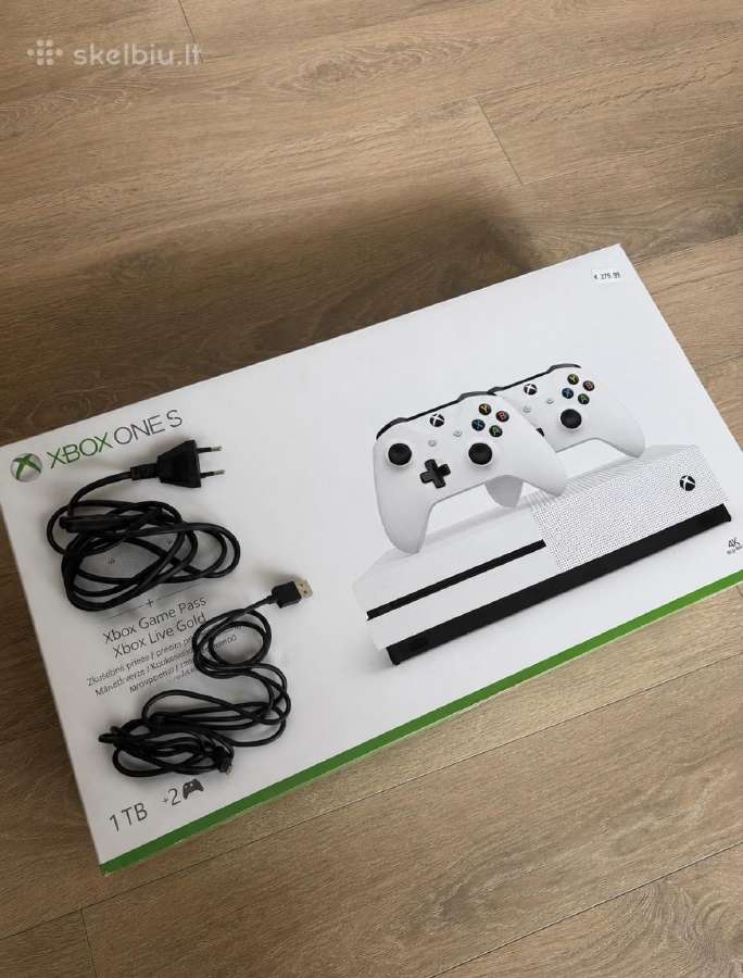 Xbox One S 1tb – pilnas komplektas - nuotraukos Nr. 3