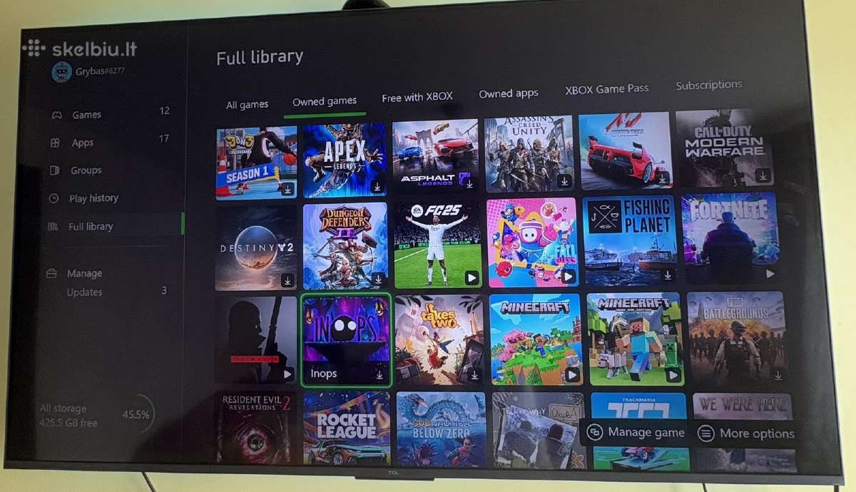Xbox One S 1tb – pilnas komplektas - nuotraukos Nr. 6