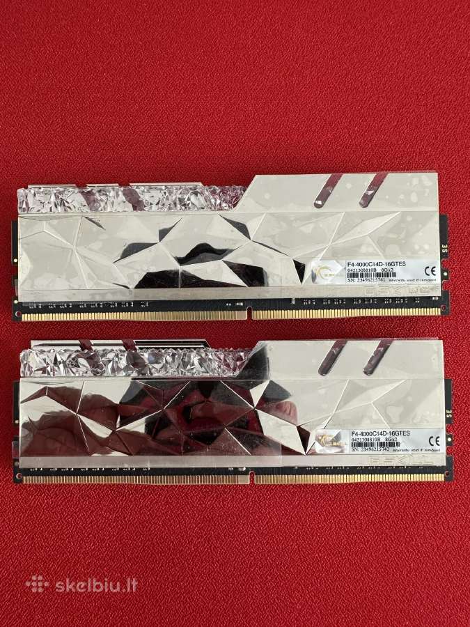 G.skill Trident Z Royal Elite 16gb (2x8gb) Ddr4-40 - nuotraukos Nr. 4