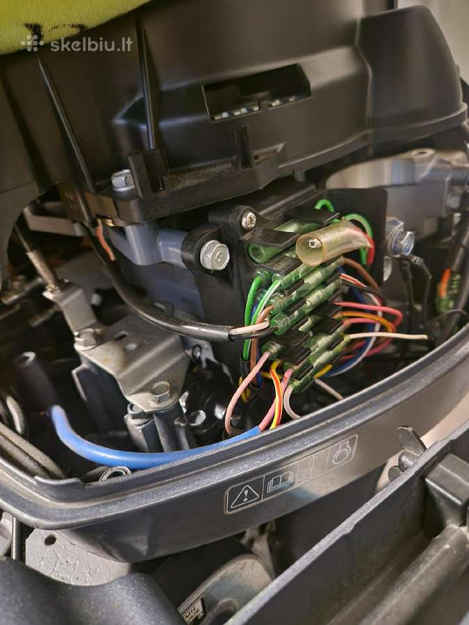 Yamaha 9.9 Ag valties variklis S koja - nuotraukos Nr. 8