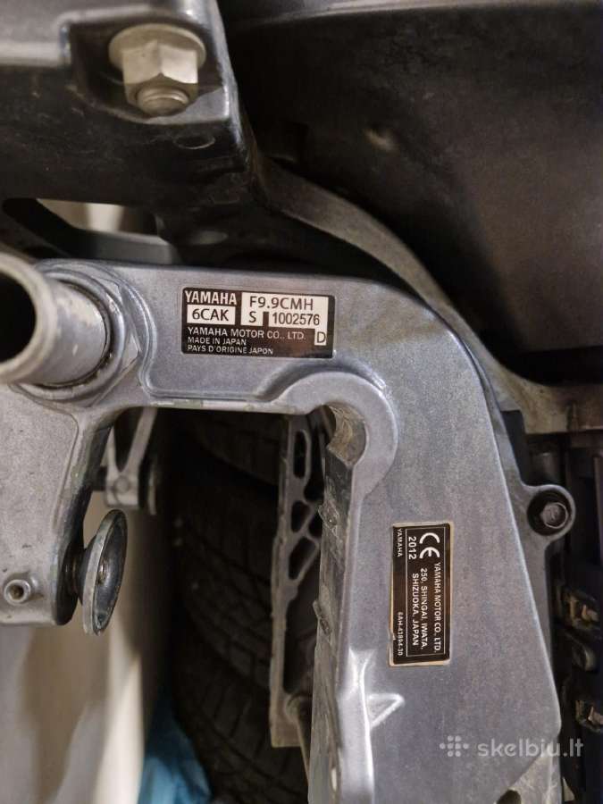 Yamaha 9.9 Ag valties variklis S koja - nuotraukos Nr. 3
