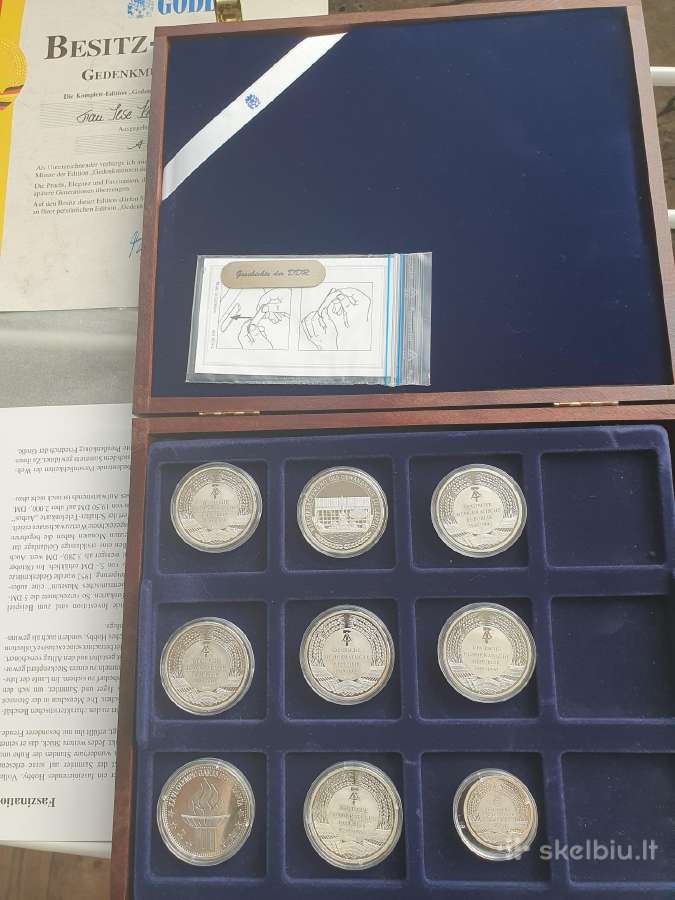 Parduodu 44 vnt. Ddr sidabrinių monetų kolekciją - nuotraukos Nr. 4