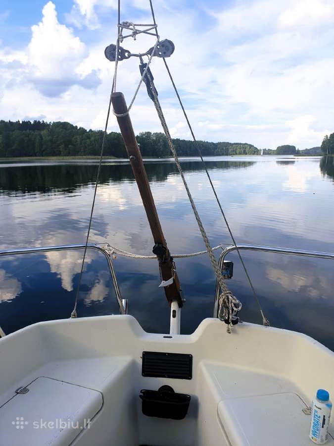 Puiki švediška jachta Compis 28 su vieta Trakuose - nuotraukos Nr. 12