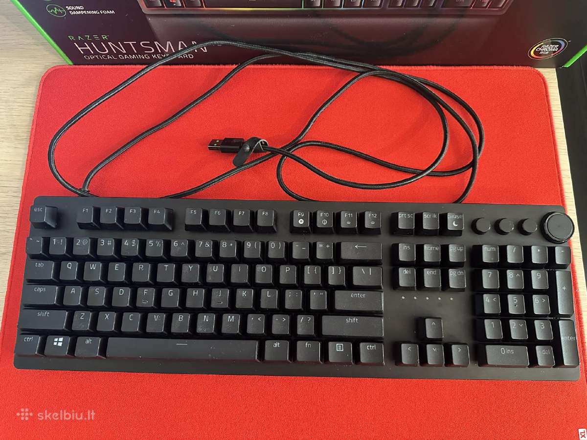 Razer Huntsman V2 Full Size – Linear Optical Red S - nuotraukos Nr. 2