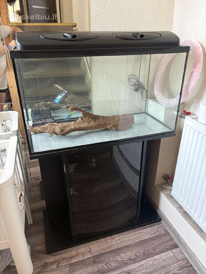 150l akvariumas su spintele - nuotraukos Nr. 2