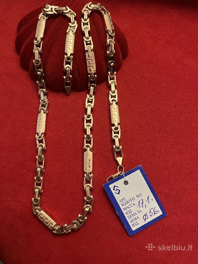 Nauja prabangi auksinė Versace apyrankė - nuotraukos Nr. 14