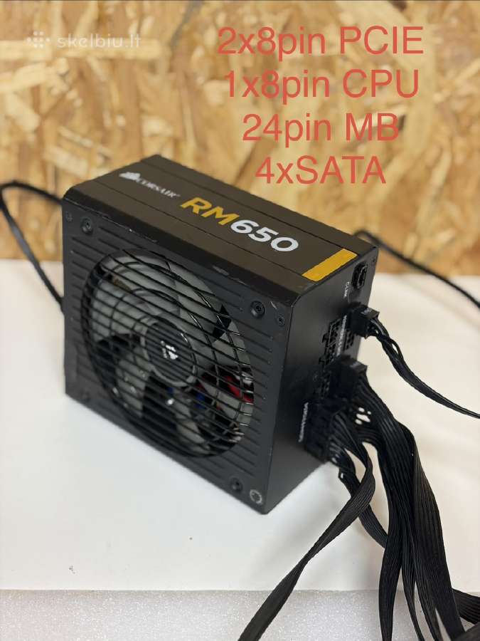Corsair / Xfx / Bequiet ir kt. Psu 10-80€ - nuotraukos Nr. 8