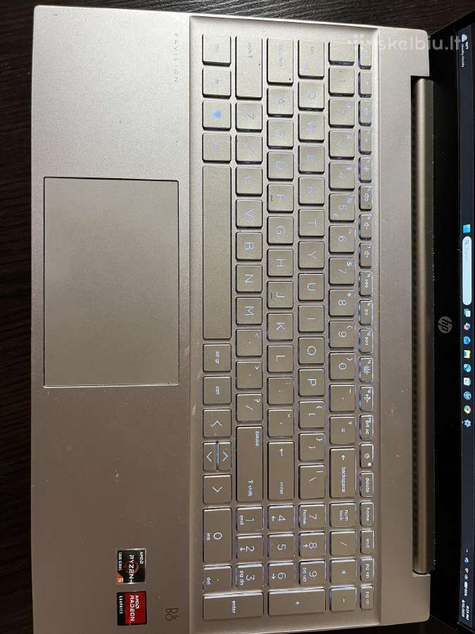Našus Hp Pavilion 15 Ryzen 5 5500u, 8gb RAM, 512 - nuotraukos Nr. 6