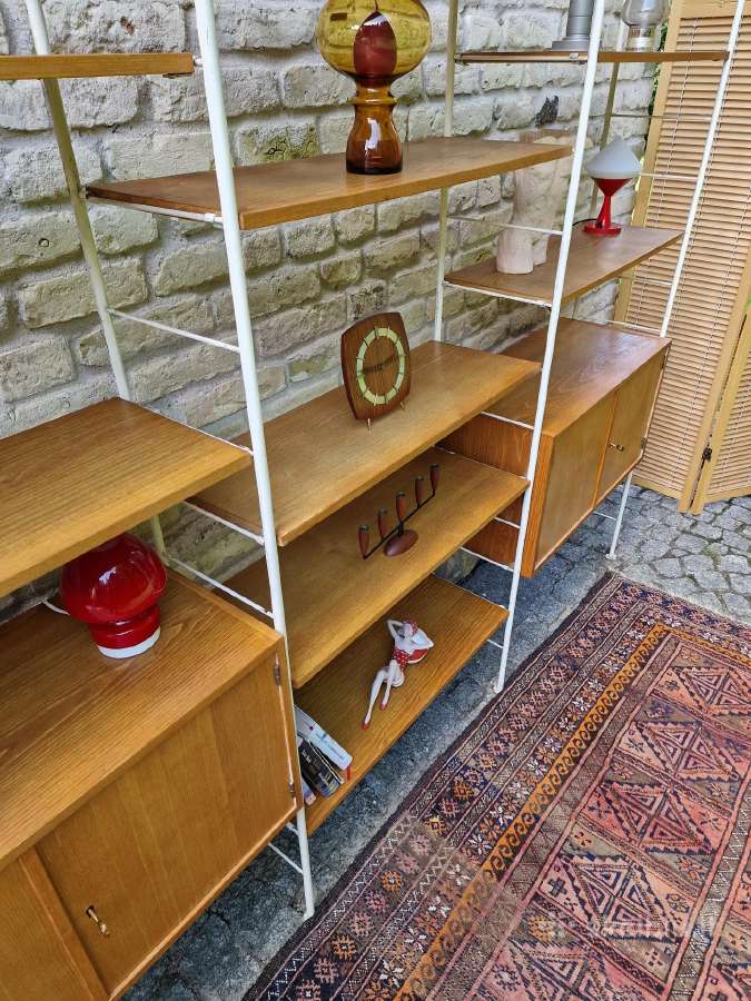 Vintažinė mid century modulinė lentynų sistema - nuotraukos Nr. 22
