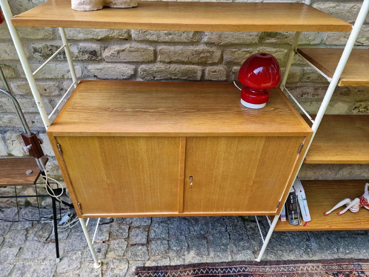 Vintažinė mid century modulinė lentynų sistema - nuotraukos Nr. 28