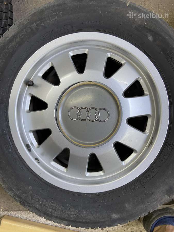 Audi originalūs Oem ratlankiai R15 - nuotraukos Nr. 6