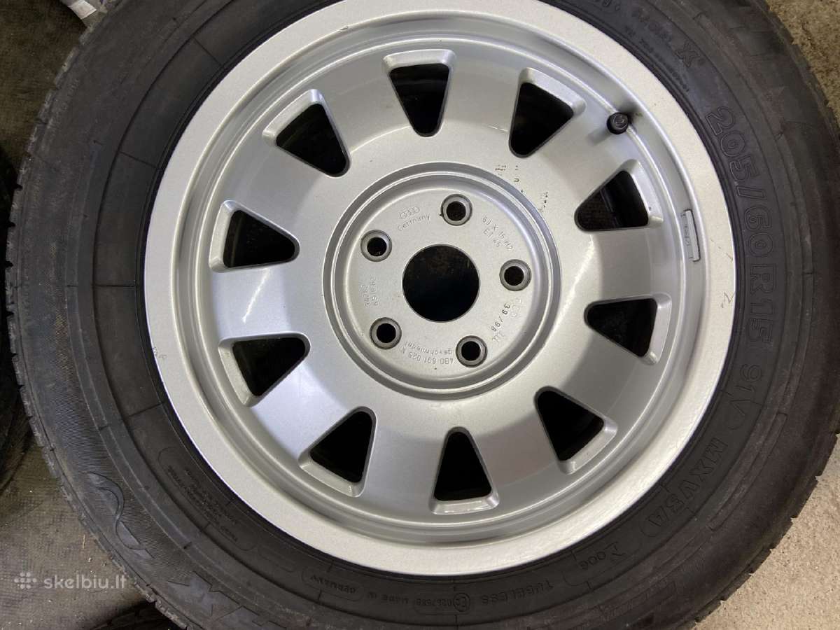 Audi originalūs Oem ratlankiai R15 - nuotraukos Nr. 8