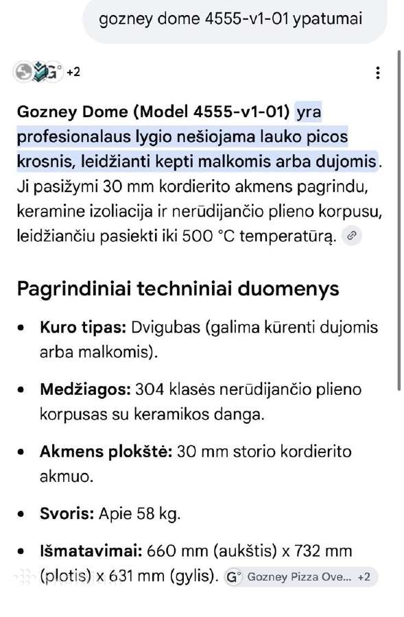 Picų krosnis Gozney Dome (Nauja) - nuotraukos Nr. 2