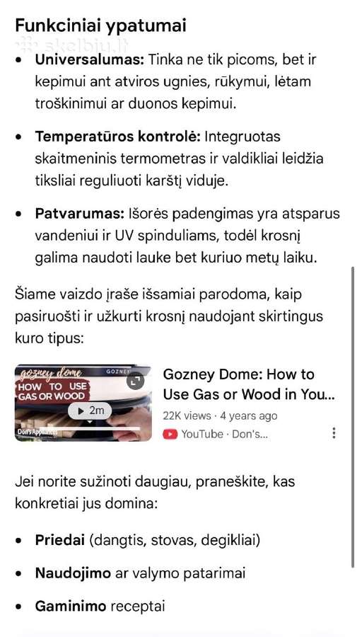 Picų krosnis Gozney Dome (Nauja) - nuotraukos Nr. 3
