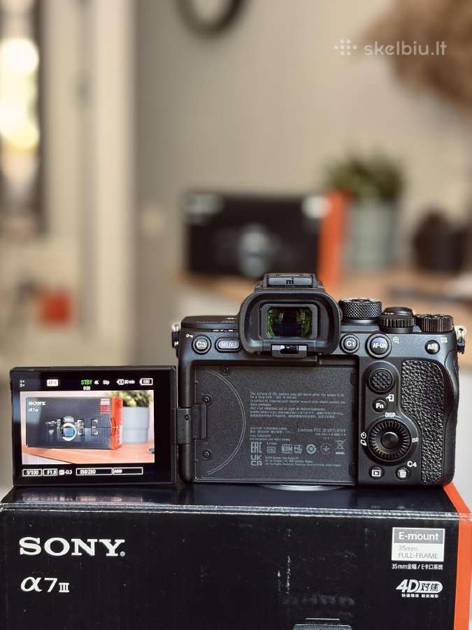 Sony a7s III su 64 Shutter Count+4baterijos+128gb - nuotraukos Nr. 8